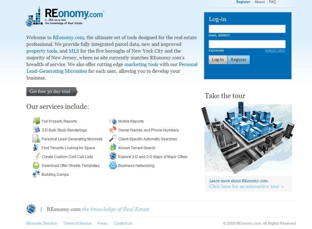 Jumping into Shark Infested Waters: REonomy