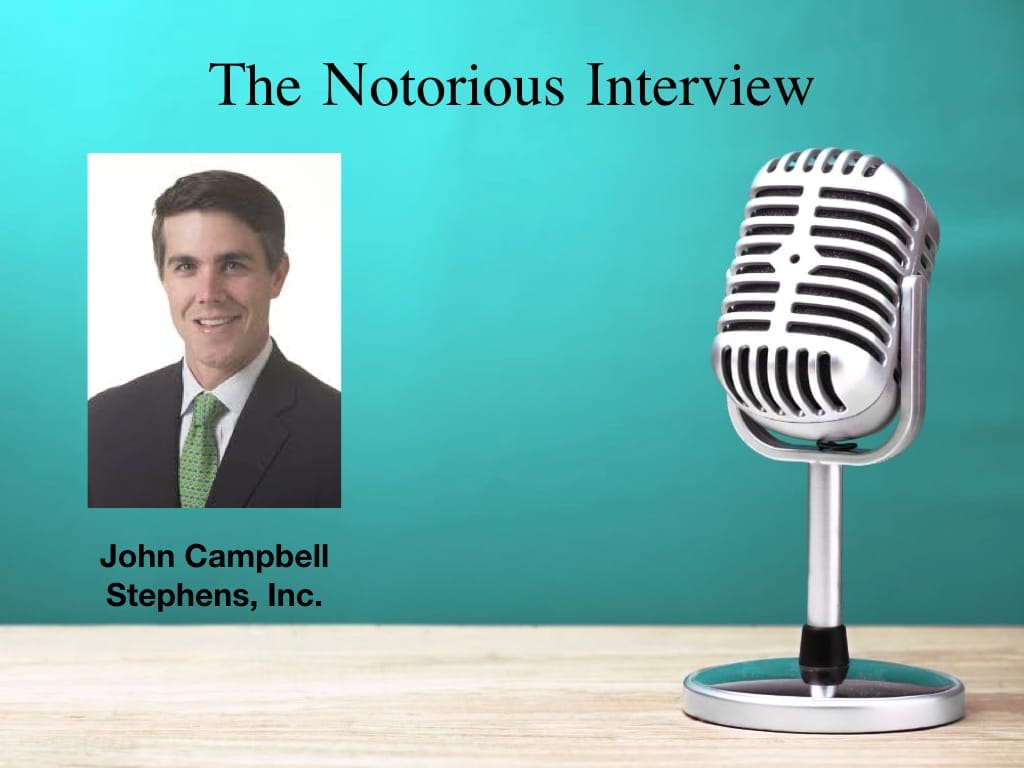 [VIP] The Notorious Interview: John Campbell, Stephens