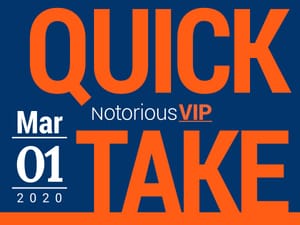 Quick Take - March 1, 2020