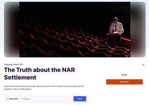 [Event] The Truth about NAR Settlement Webinar