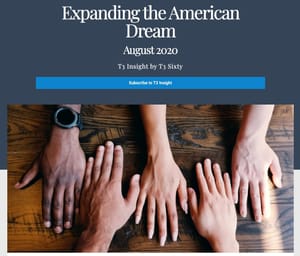 Brief Suggestion on "Expanding the American Dream"