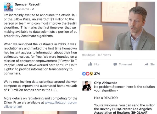 How "fixing" the Zestimate isn't just math