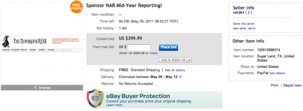 A TED Talk, and an Experiment